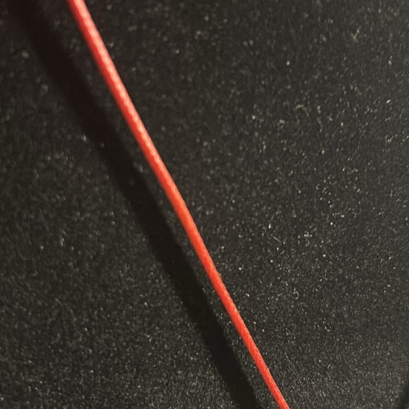 Red Necklace with Mickey Inspired Charms - Picture 4 of 4